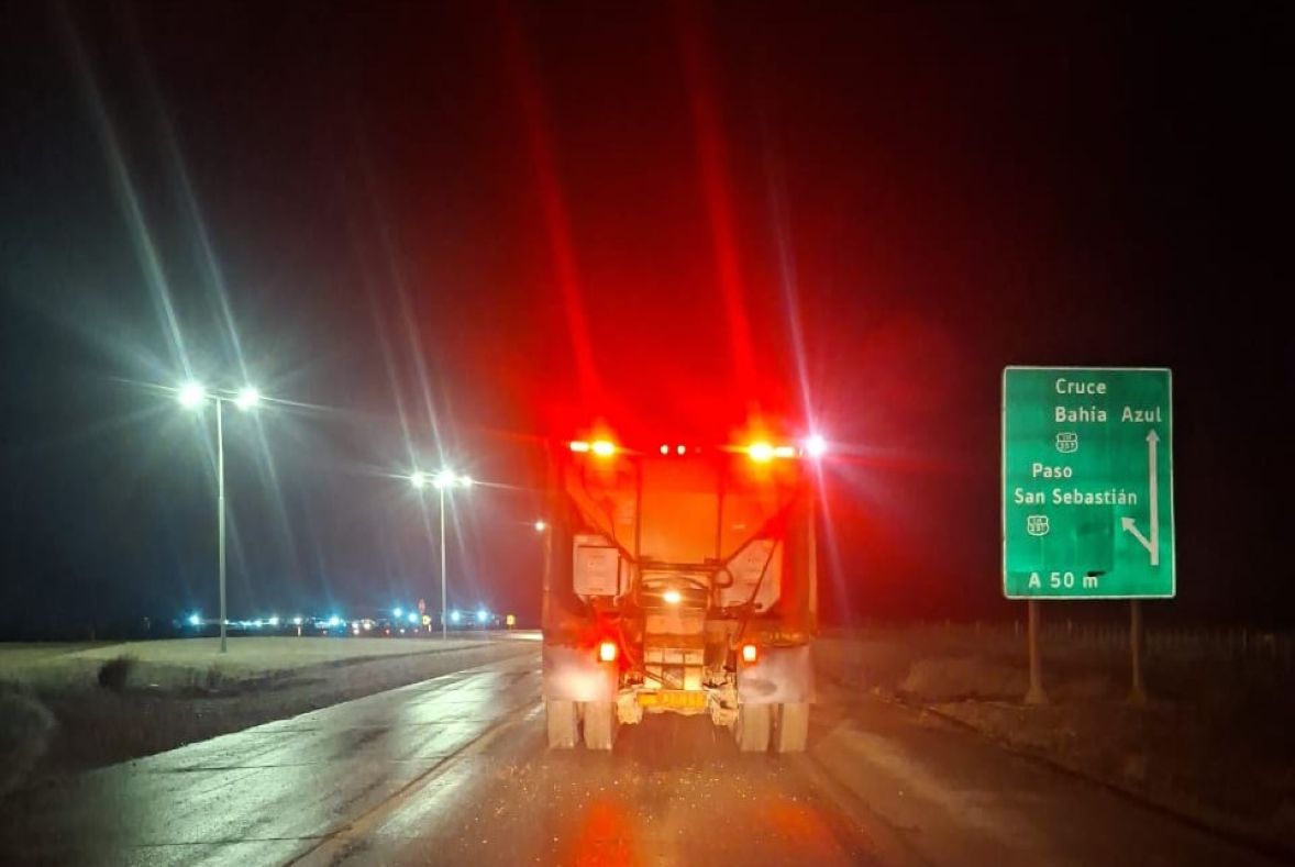 MOP informa estado de rutas en Tierra del Fuego | Jueves 7 de agosto