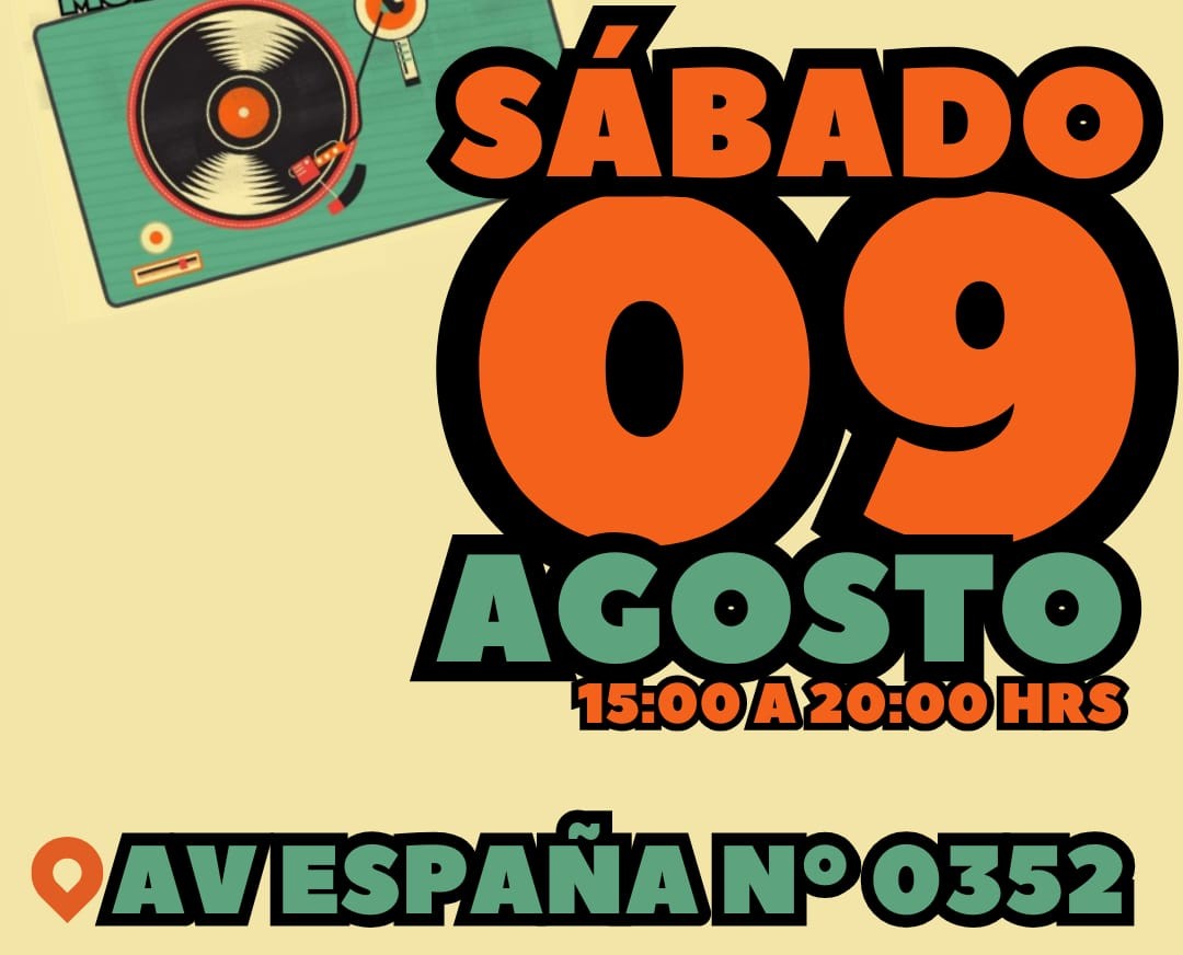 Vinilos, tornamesas y buena vibra: este sábado vuelve el “cambalacheo musical” en la Junta de Vecinos Mauricio Braun